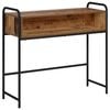 vidaXL Console Table Old Wood 90 x 33 x 80.5 cm Engineered Wood
