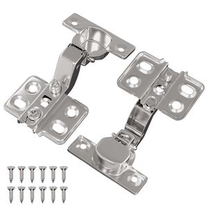 vidaXL Hinge 2 pcs Nickel 26 mm Iron