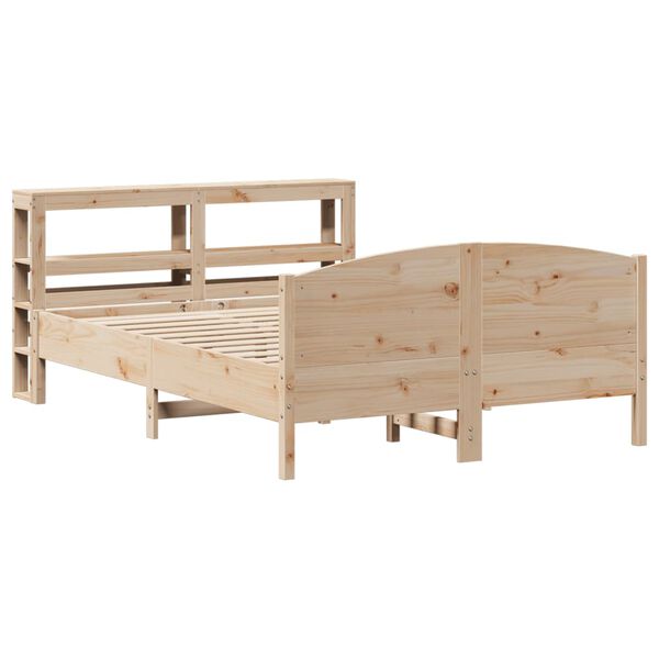 vidaXL Bed Frame without Mattress 120x200 cm Solid Wood Pine