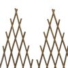vidaXL Garden Trellis Fences 5 pcs 170x75 cm Willow