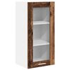 vidaXL Hanging Cabinet 2 pcs Old Wood 40 x 31 x 80 cm Engineered Wood