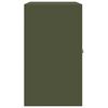 vidaXL Storage Cabinet Olive Green 80 x 40 x 70 cm Steel