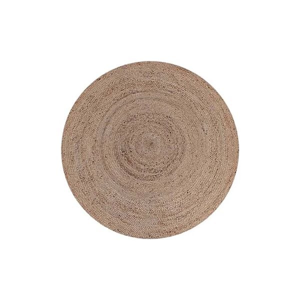 LABEL51 Carpet Jute Round 90 cm M Natural