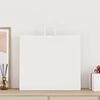 vidaXL Paper Bags 250 pcs with Handles White 54x15x49 cm