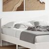 vidaXL Headboard White 150 cm Solid Wood Pine