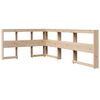 vidaXL Bookcase Bed without Mattress 120x200 cm Solid Wood Pine