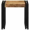 vidaXL Coffee Table Brown 40 x 40 x 38 cm Solid Mango Wood
