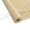 vidaXL Roller Blind Natural 130 x 220 cm Bamboo