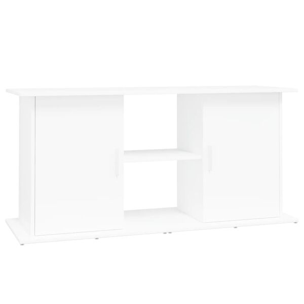 vidaXL Aquarium Stand White 121x41x58 cm Engineered Wood