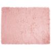 vidaXL Faux Sheepskin Rug TAFALLA Pink 240 x 340 cm Polyester