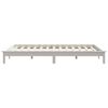 vidaXL Bed Frame without Mattress White 160x200 cm Solid Wood