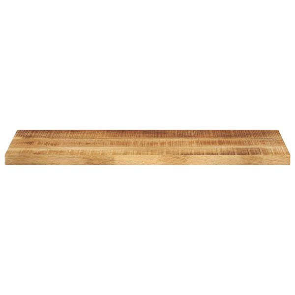 vidaXL Table Top 80x30x2.5 cm Rectangular Solid Wood Rough Mango