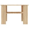 vidaXL Coffee Table Sonoma Oak 60x60x42 cm Engineered Wood