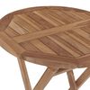 vidaXL 3 Piece Garden Dining Set Solid Wood Teak