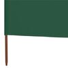 vidaXL 9-panel Wind Screen Fabric 1200x80 cm Green