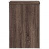 vidaXL Plant Stands 2 pcs Brown Oak 25x25x35 cm Engineered Wood
