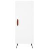 vidaXL Highboard White 34.5x34x180 cm Engineered Wood