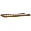 vidaXL Bed Frame without Mattress Honey Brown 90x190 cm Single Solid Wood Pine