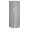 vidaXL TV Cabinet Set Wall-mounted 4 pcs Grey Sonoma Engineered Wood