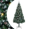 vidaXL Artificial Christmas Tree with 300 LEDs with Stand Green 240 cm