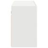 vidaXL Bathroom Wall Cabinet White 100x25x40 cm Engineered Wood