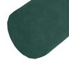 vidaXL Bolster Pillows 2 pcs Dark Green &Oslash; 25 x 70 cm Corduroy Fabric