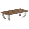 vidaXL Opium Coffee Table Reclaimed Wood and Steel 110x60x35 cm