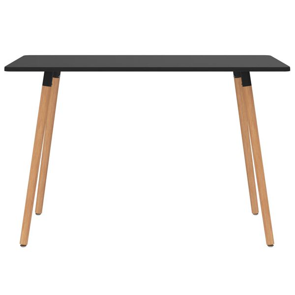 vidaXL 5 Piece Dining Set Grey