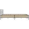 vidaXL Bed Frame without Mattress Sonoma Oak 120x190 cm Small Double