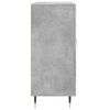 vidaXL Sideboard Concrete Grey 90x34x80 cm Engineered Wood