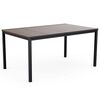 Keter Signature Porto Table 160 cm- Walnut and Black Steel