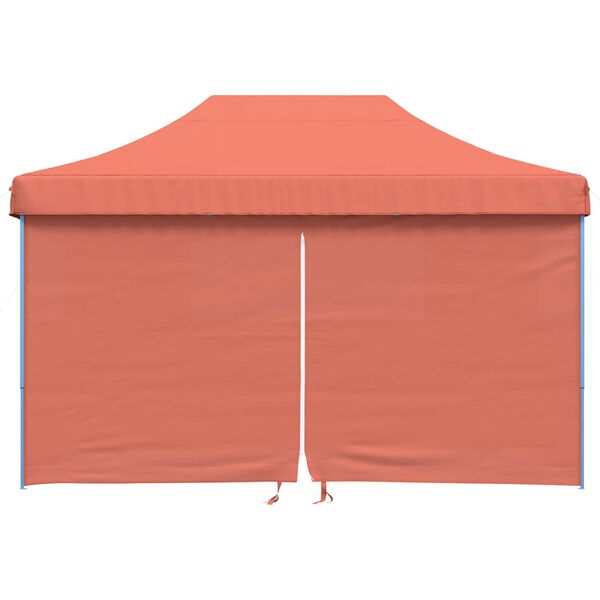 vidaXL Party Tent Folding Terracotta 292 x 440 x 315 cm Oxford Fabric