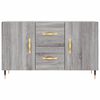 vidaXL Sideboard Grey Sonoma 100x36x60 cm Engineered Wood