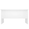 vidaXL Coffee Table White 80x50x42.5 cm Engineered Wood
