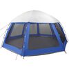 vidaXL Pool Tent with Removable Fly & Mesh Walls Azure Blue 510x510 cm