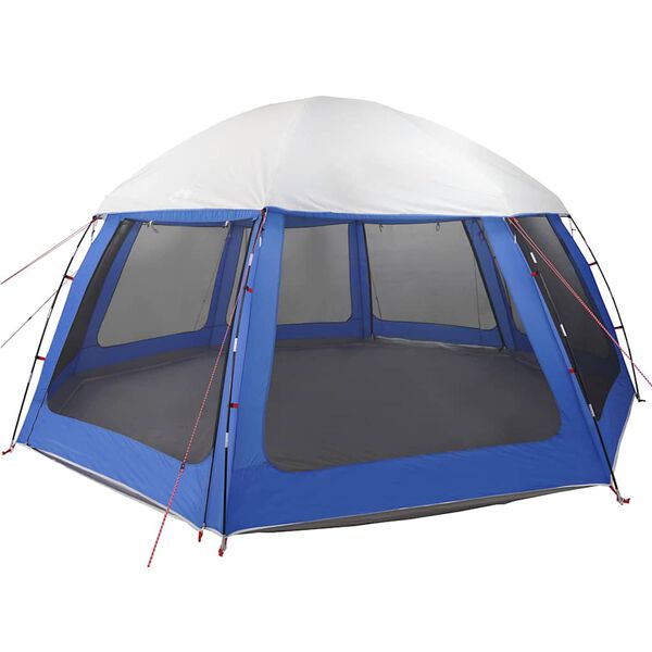 vidaXL Pool Tent with Removable Fly & Mesh Walls Azure Blue 510x510 cm