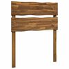 vidaXL Live Edge Headboard ROSTOCK Natural 90 cm Solid Acacia Wood
