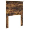 vidaXL Headboard with Headboard Smoked Oak 75 cm Engineered wood