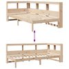 vidaXL Bookcase Bed without Mattress 75x190 cm Solid Wood Pine