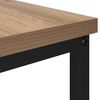 vidaXL Coffee Table Artisan oak 100 x 51 x 45 cm Engineered wood
