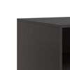 vidaXL TV Cabinets 2pcs Black 67x39x44 cm Steel