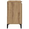 vidaXL Sink Cabinet Artisan Oak 65x33x60 cm Engineered Wood