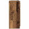 vidaXL Sideboard with Drawer Old Wood 71x35x84 cm Engineered Wood