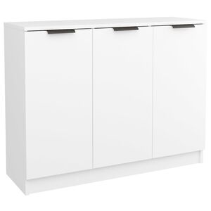 vidaXL Sideboard White 90.5x30x70 cm Engineered Wood