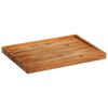 vidaXL Chopping Board 52x38x3.5 cm Solid Wood Acacia