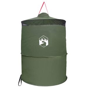 vidaXL Pop-up Toilet Tent with Hanging Rope Green 97 x 126 cm
