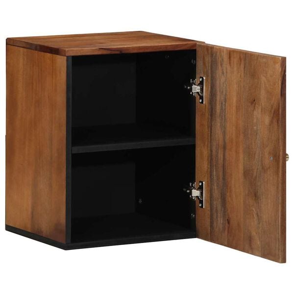 vidaXL Wall Cabinet Honey Brown 38 x 33 x 48 cm Solid Mango Wood