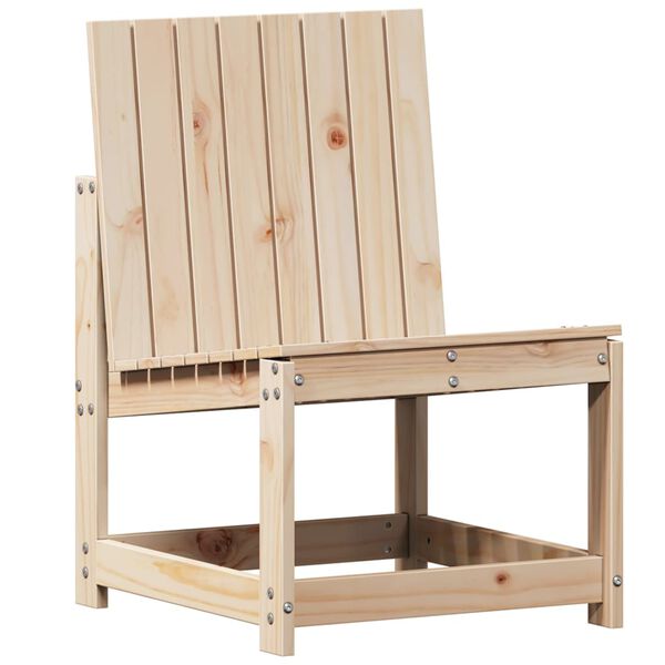 vidaXL Garden Chair 50.5x55x77 cm Solid Wood Pine