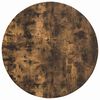 vidaXL Table Top Smoked oak &Oslash; 60 x 1.5 cm Engineered Wood