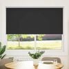 vidaXL Roller blind blackout 164.4x175 cm Fabric Width 160 cm black